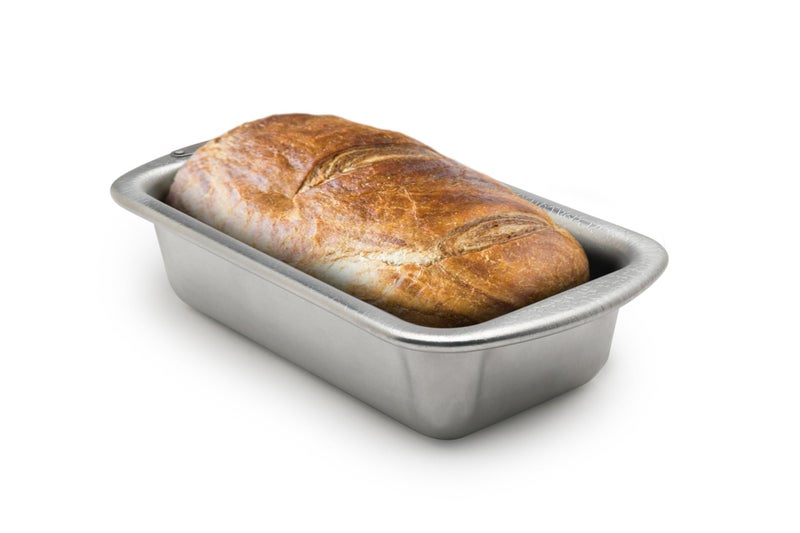 Doughmakers Loaf Pan Commercial Grade Aluminum 8.5" x 4.5" - Image 1